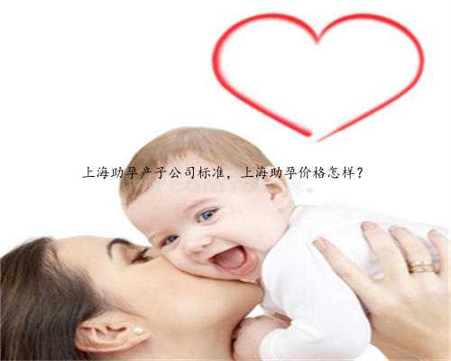 上海助孕产子公司标准，上海助孕价格怎样？